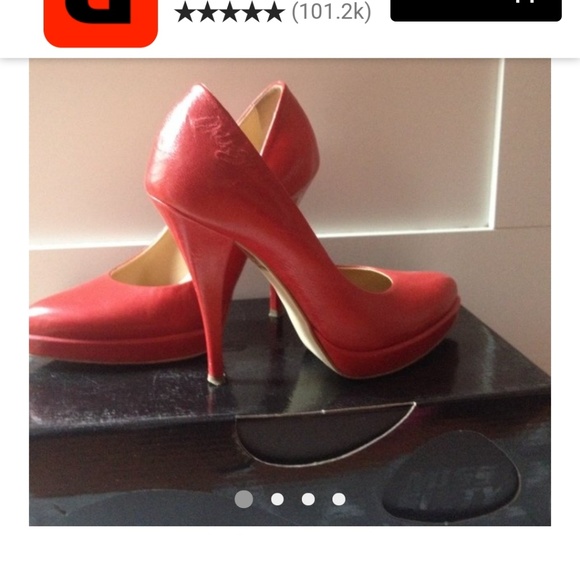 NEW Red pumps miss sixty - Picture 4 of 8